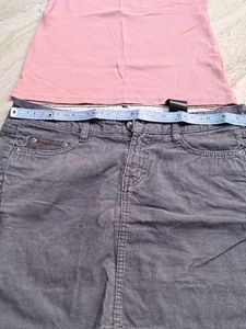 hnm top n skirt branded