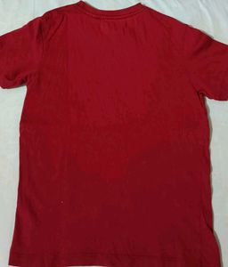 Red Ganesha Graphic T-Shirt