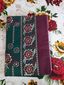 🎀Floral Embroidered Dress Material🎀