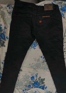 Jet Black Superdry Jeans For Men