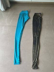 Two pairs of leggings