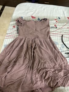 Casual Mauve Dress