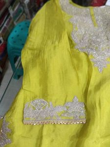 Lime Green Salwar Kameez