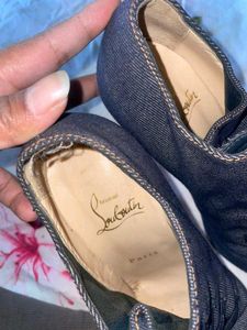 Christian Louboutin Dark Denim heels 👠