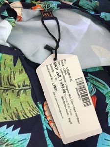 Navy Blue Printed Dress(Women’s)