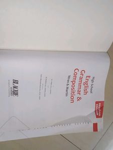 Wren and Martin English Grammar &amp; Composition