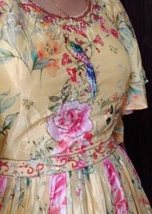Ethnic Indo Western Beautiful Gown