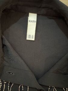 KAZO Embellished Black Blouse