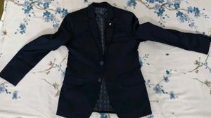Navy Blue Blazer Kids Size34/85 Cm With Pant 28/70