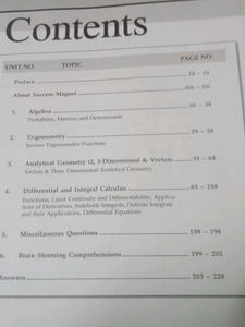 Aakash JEE Advanced 2023 Mathematics Part-II