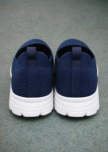 Comfortable Blue Slip-On Shoes