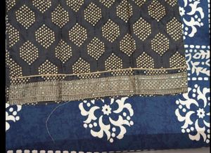 3 Piece Party Wear Stitched Suit.