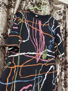 Abstract Print T-shirt