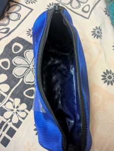 Blue Travel Pouch