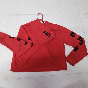 Good Quality Red Hoodie