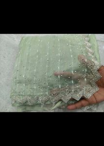 Hand Work Saree