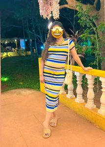 Striped T-Shirt Dress