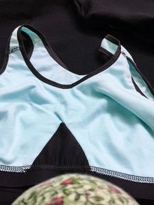 Light Blue Sports Bra