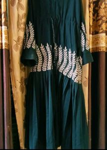 Elegant Embroidered Abaya