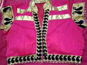 Double Colour Party Wear Saree