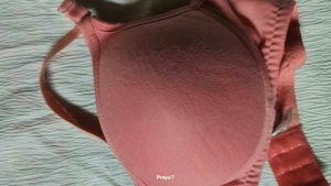 Soft Peach Colour New 32 Size Lightly Padded Bra