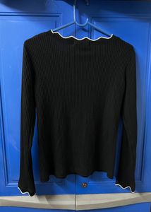 Black Long Sleeve Top