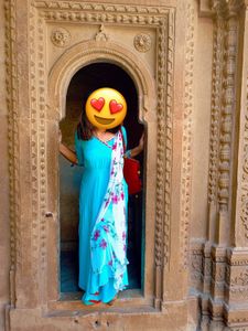 Teal Indian Dress with Dupatta