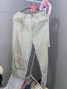 Ripped Light Wash Jeans