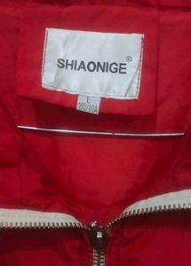 Stylish Red Puffer Jacket