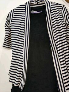 Striped Shrug