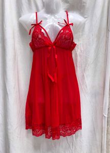 I. Red Lace Lingerie