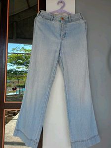 Wide Leg Denim Jeans