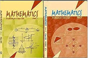 Math class 12th books part 1 and 2 both.