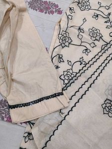 Floral Embroidered suit