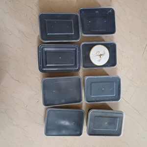 Reusable Food Containers (Set of 8)