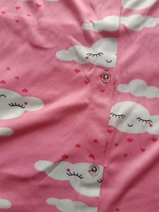Cute Cloud Pajama Set Night Suit