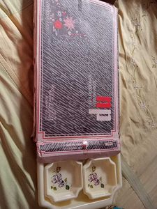Trai Plastics Surving Set Dinner Guest Dry Fruit