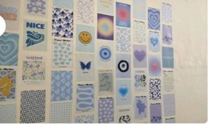 20 PCS Room Decor Aesthetic Small Posters