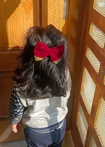 Velvet Hair Bow🎀🎀