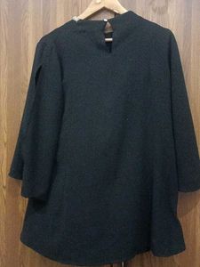 Elegant Black Embellished Top