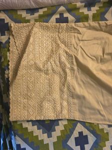 Embroidered Palazzo Pants