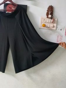 Black Plazzo Style Pant