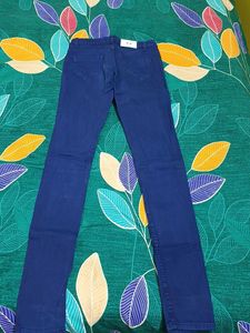 Navy Blue Skinny Jeans