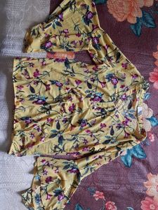 Floral Print Long Sleeve Top