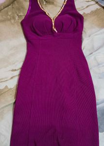 Elegant Purple Dress