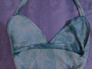 Halter Neck Vintage Y2K Top