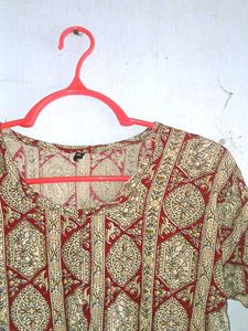 Vintage Print Dress