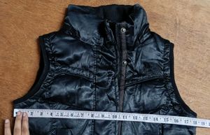 Branded Quilted Puffer Jacket