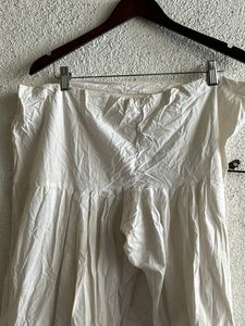Beautiful Salwaar White With Stones Design Bottom
