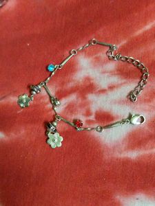 Flower Charm Bracelet